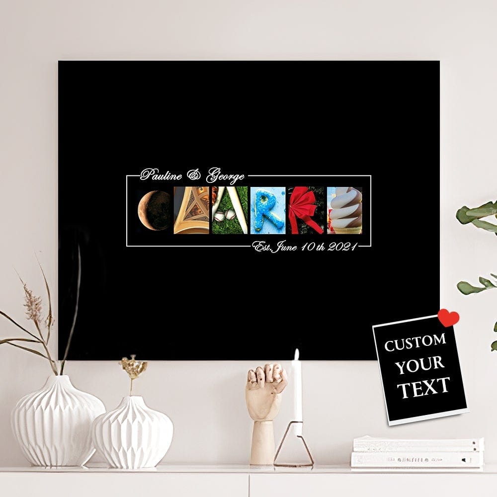 Custom Wedding Guest Book With Name Wedding Guest Book Gigital Picture Gift - Giftlab