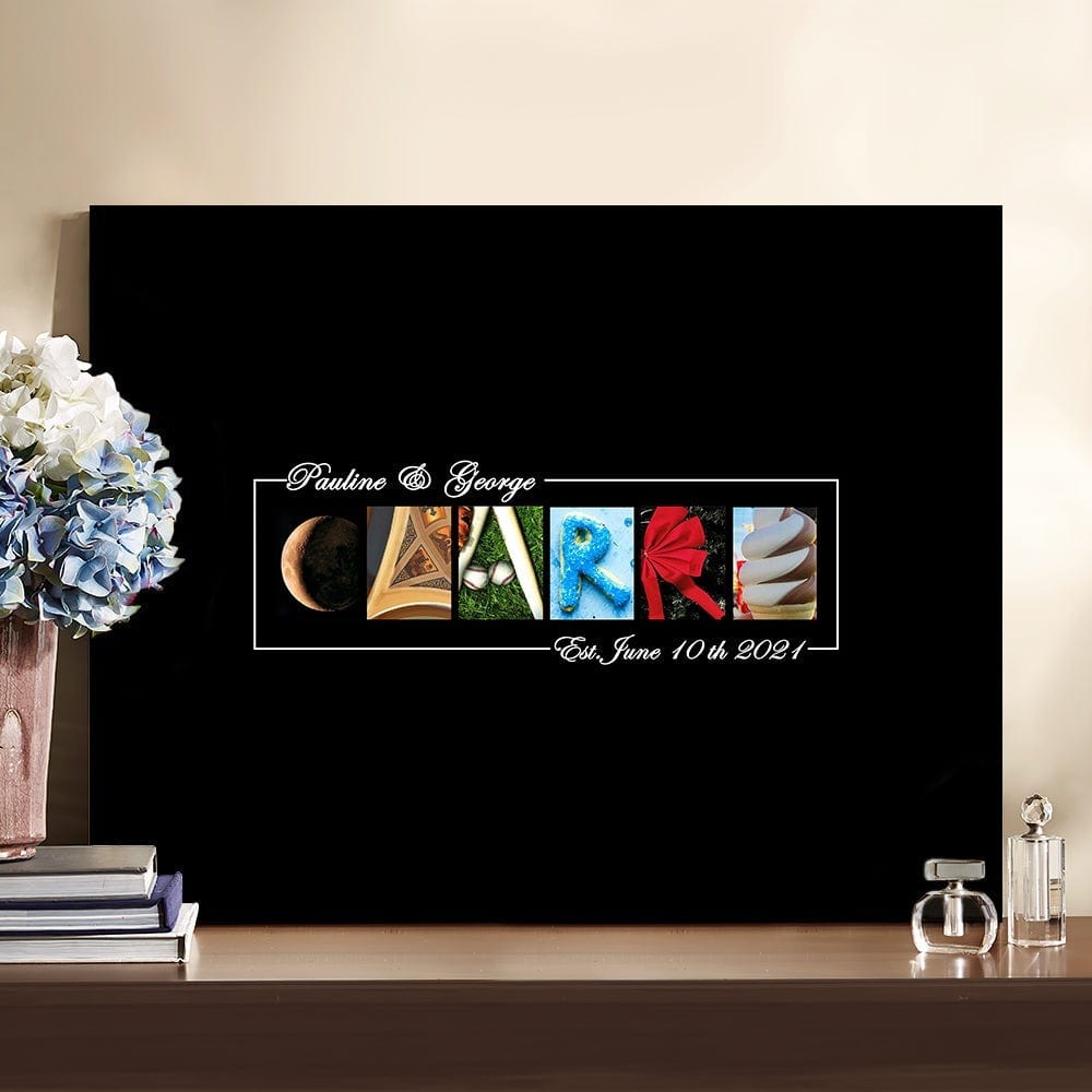 Custom Wedding Guest Book With Name Wedding Guest Book Gigital Picture Gift - Giftlab