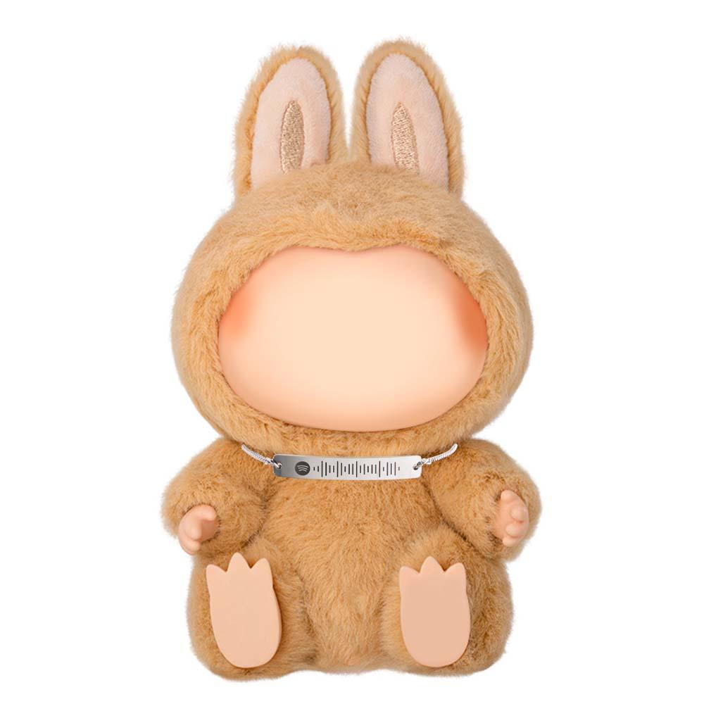 Custom Necklace for Labu Spotify Code Necklace  Graduation Necklaces Monster Doll Necklace