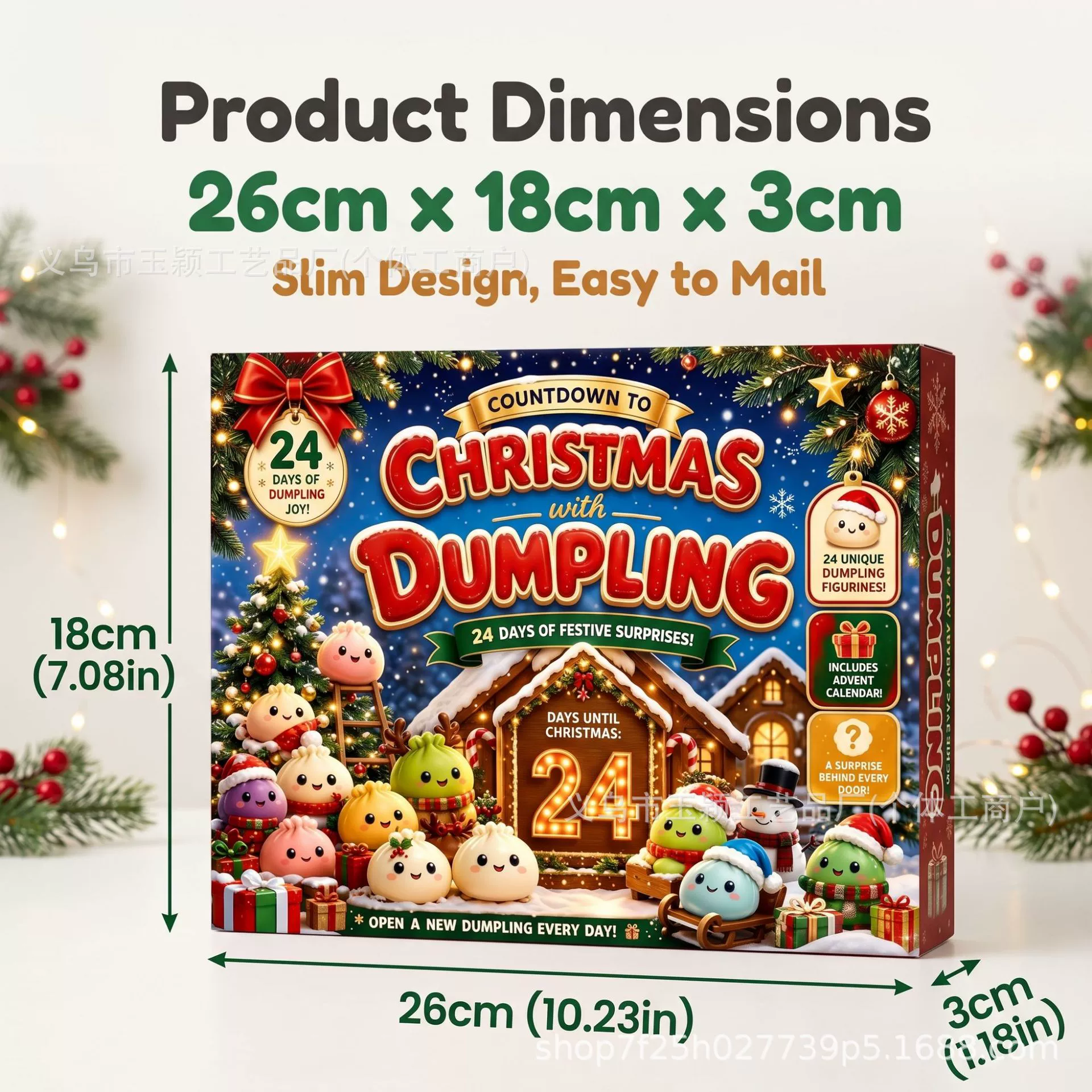 [Copy]Christmas Countdown Squeeze Toy Blind Box Refill