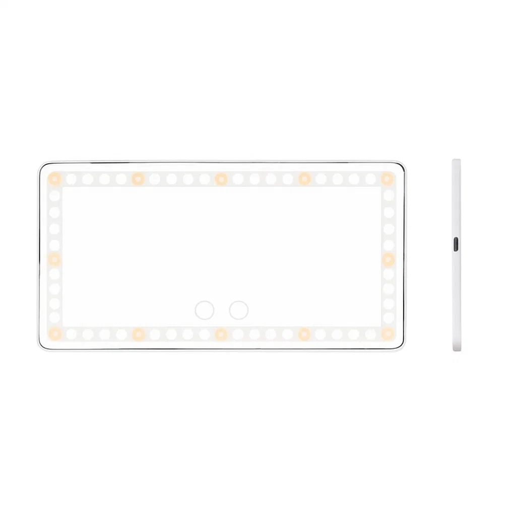 LED Vanity Mirror for Car Visor – Dimmable Lighted Makeup Mirror - GiftlabUS