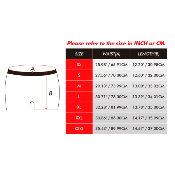 Custom Boxer Shorts - Girlfriend Smiley - Giftlab