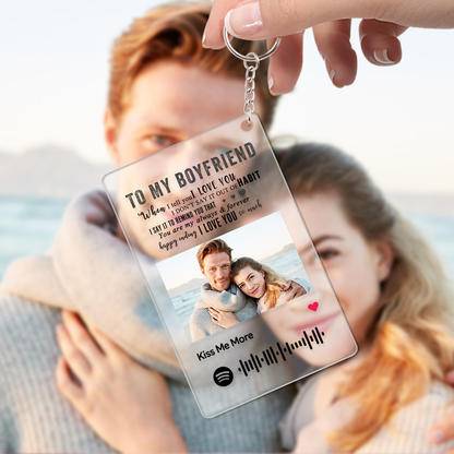 Music Keychain Custom Keychain For Valentine's Day - Giftlab