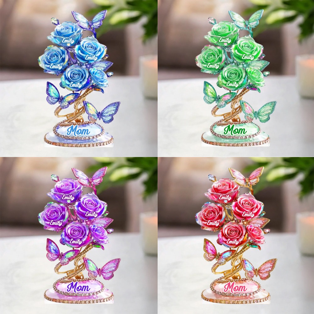 Personalised mother's day name keychain