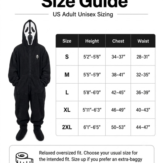 Halloween Ultimate Horror Icon Full-Zip Plush Onesie Premium Cozy Slasher Loungewear