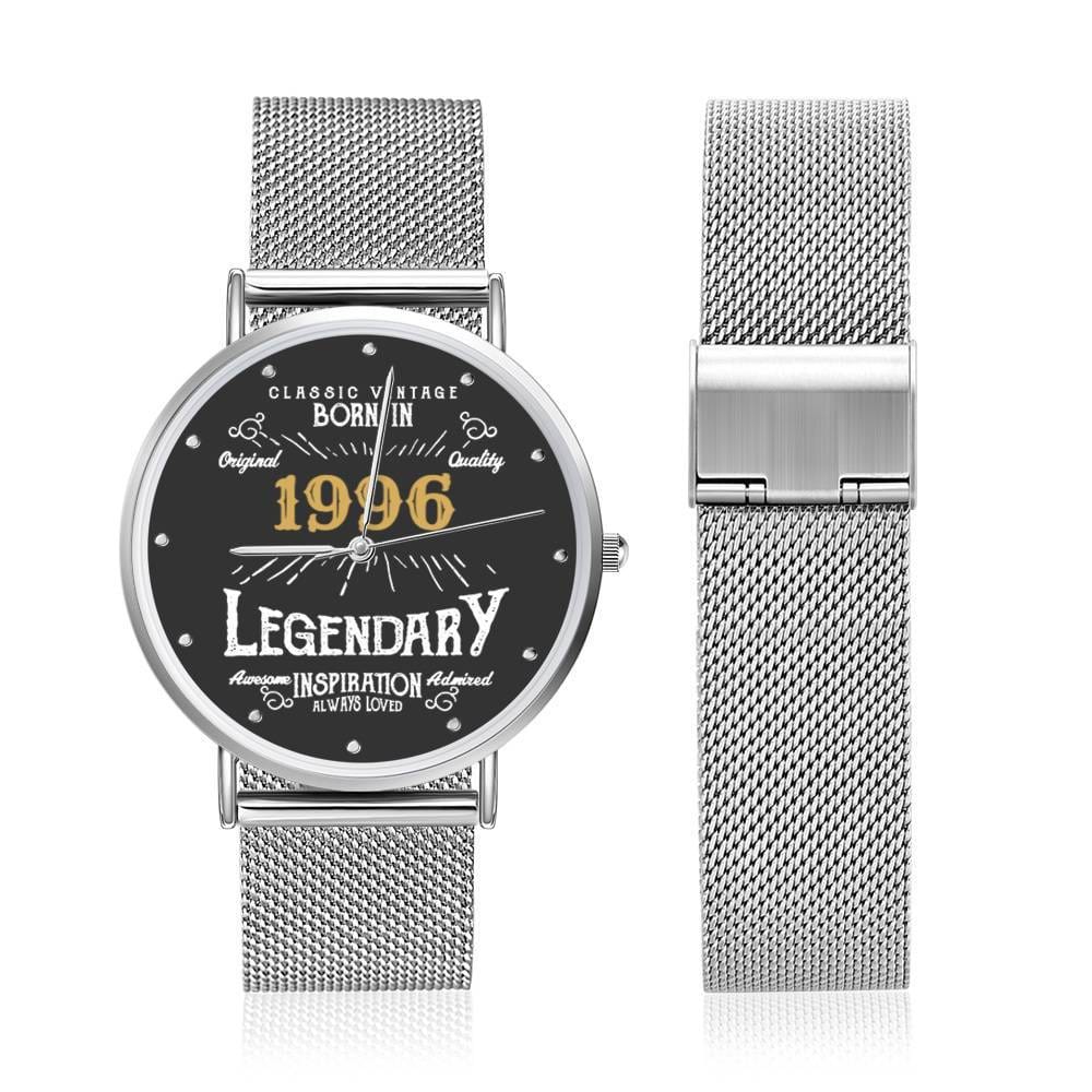 26th Birthday Watch Custom Printed Watch 1996 Birthday Gifts 26th Birthday Gifts - Giftlab