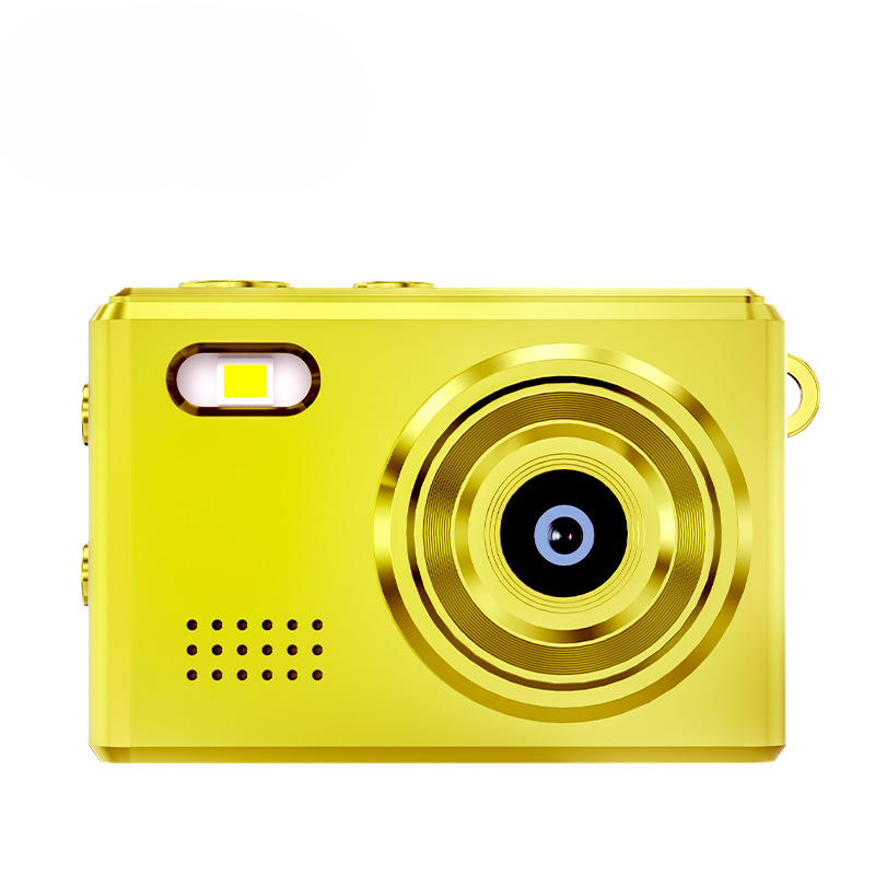 Compact 1080P HD Digital Camera for Students – Mini Portable Point & Shoot with Retro CCD Filters