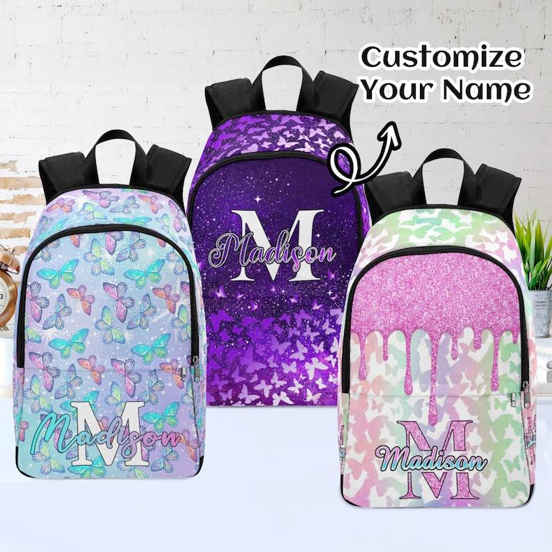 Custom Backpack for Kids Custom School Backpack with name Casual backpack,Personalized Backpack