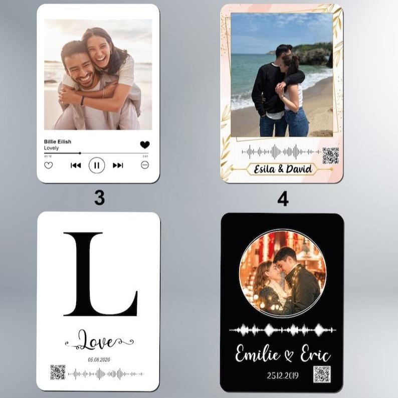 Customized Album Fridge Magnet Personalized Music Fridge Magnet Can Play Songs - Giftlab