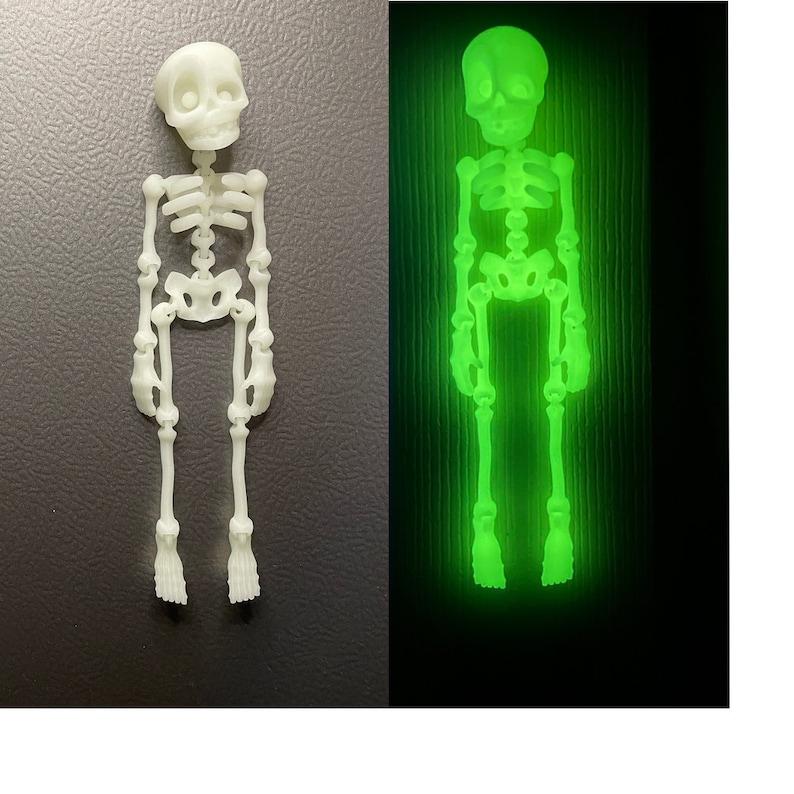 Skull Luminous Fridge Magnet Funny Prank Fun Fridge Magnet Halloween Gift - GiftlabUS