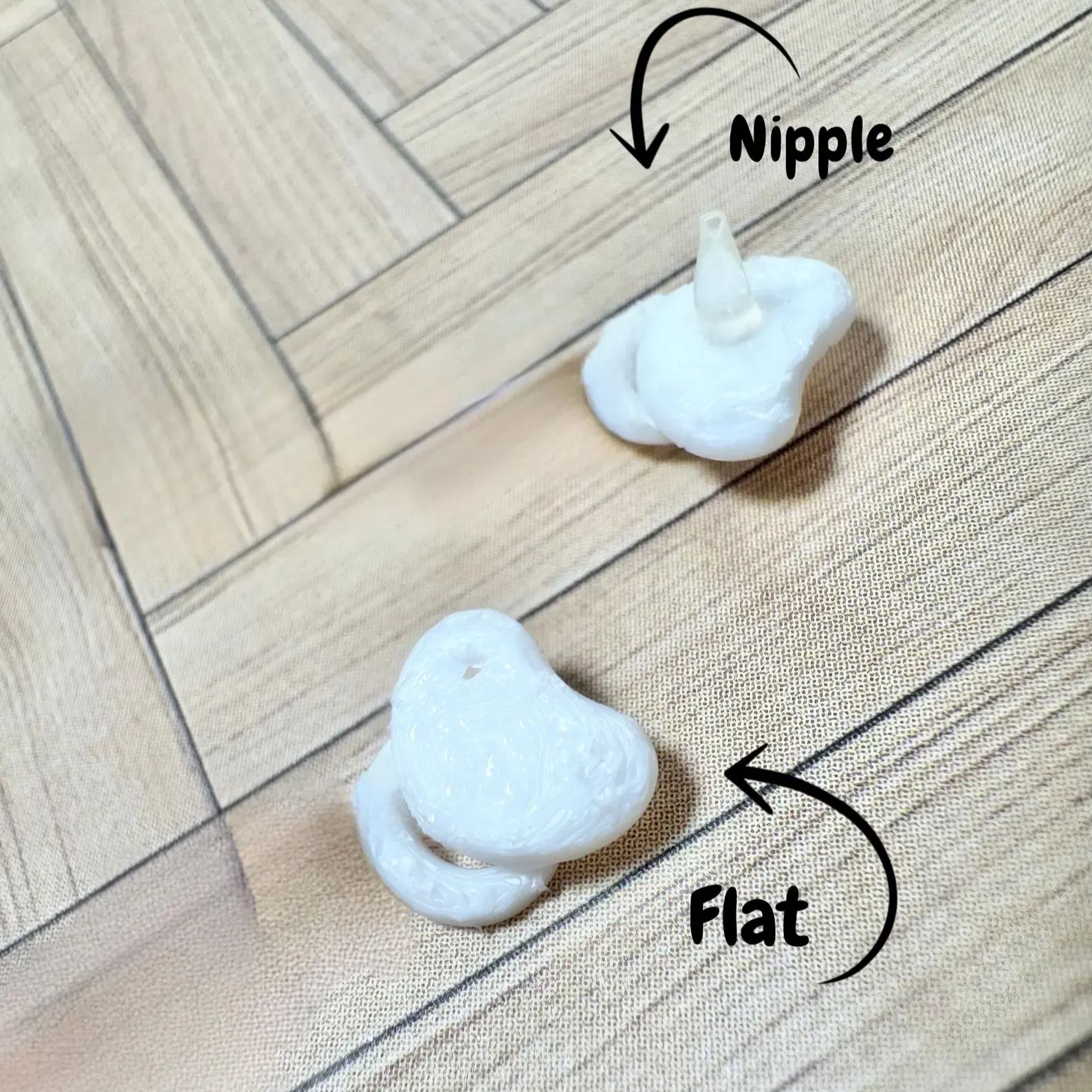 3D Printed Baby Pacifiers, Binky, Dummy, Soothie for small Mini Baby - GiftlabUS