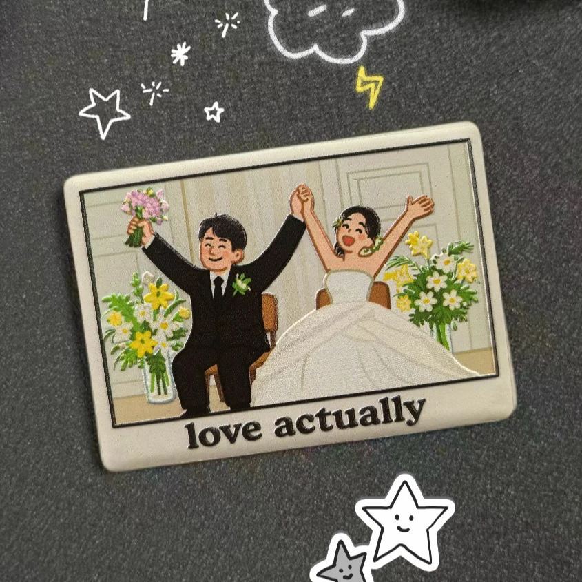 Custom Illustrated Fridge Magnet Personalized Photo to Illustration with 3D Effect Unique Gift for Anniversary, Birthday, or Travel Memories