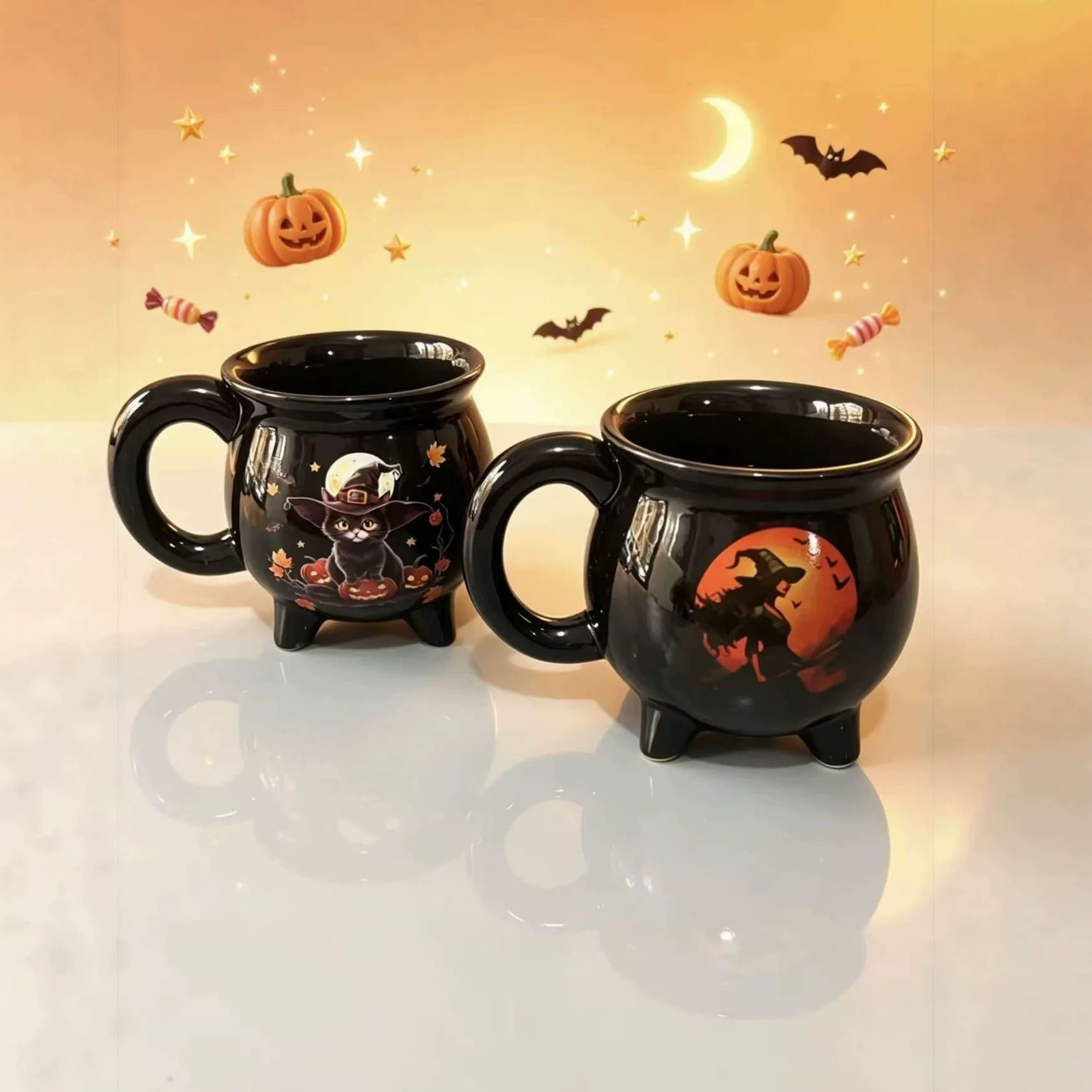 Cauldron Mug Witch Coffee Mug Witchy Mug Halloween Cauldron Coffee Cup Gifts