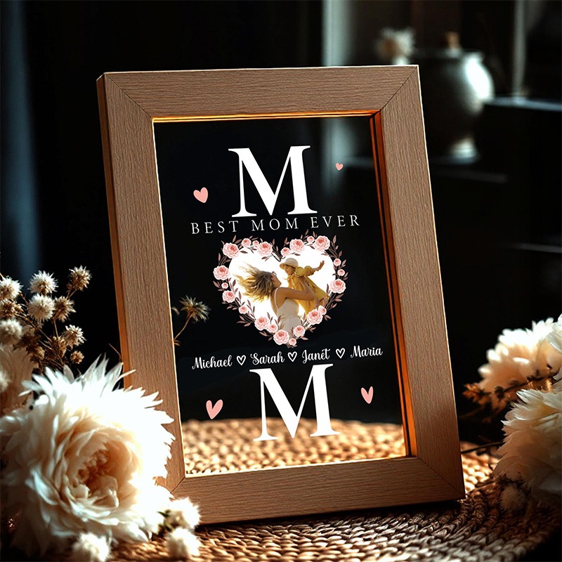 Personalized Best Mom Photo Frames