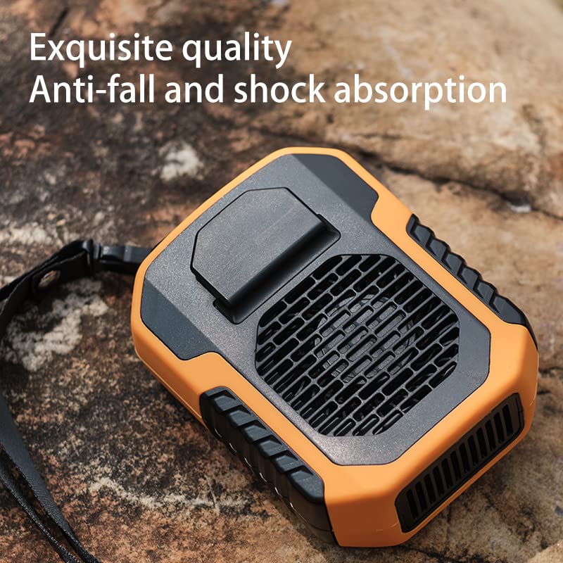 Outdoor Waist-Mounted Fan With Portable High Wind And Long Battery Life, USB Charging