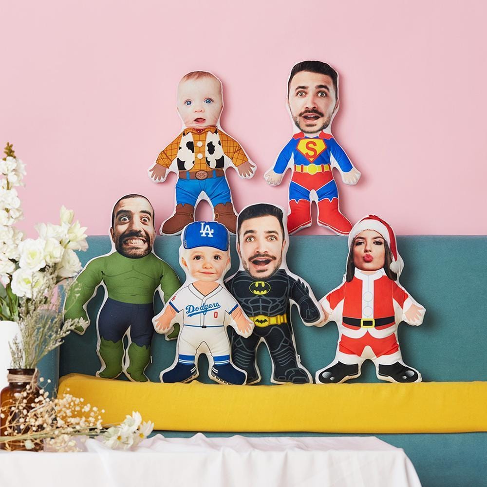 Face Pillows Personalized Pillows Marvel DC Super Hero Pillows Valentines Day Gift - Giftlab