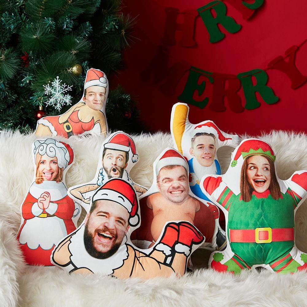 Custom Face Pillows Personalized Minime Custom Anniversary Gifts Gag Gifts Christmas Gifts - Giftlab
