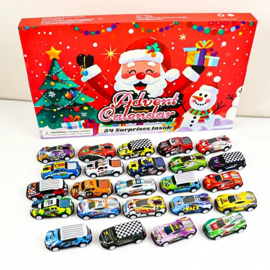 Christmas Car Toys Advent Calendar 2026 Surprise Gifts For Kids Ideas