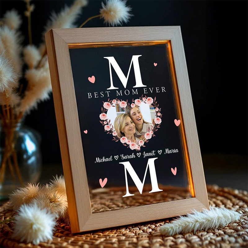 Personalized Best Mom Photo Frames