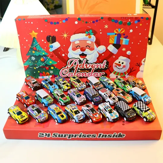 Christmas Car Toys Advent Calendar 2026 Surprise Gifts For Kids Ideas