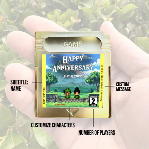 Personalized Ocarina of Love Cartridge - Custom Gift for Him Her - Personalized Ocarina Gifts