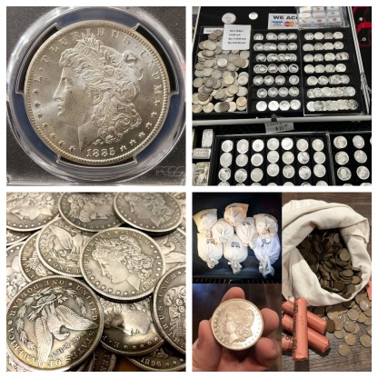 🔥 Rare Treasure! 🏆 Complete 1878-1921 Morgan Silver Dollar Set (28PC)