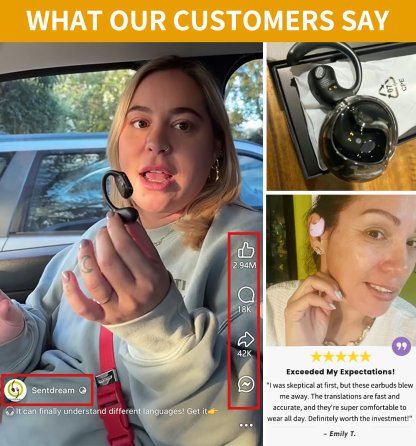 ??#1 Best Seller ?LAST DAY ??AI Translation Wireless OWS Bluetooth5.4 Earphones (Fit iOS & Android)