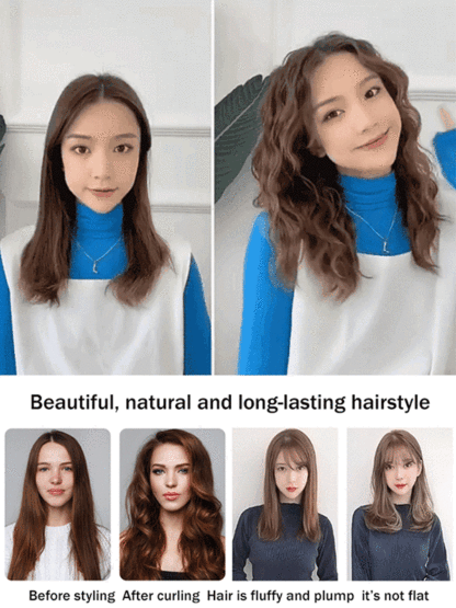 Multifunctional splint, small and convenient, can be used for straight hair and curly hair