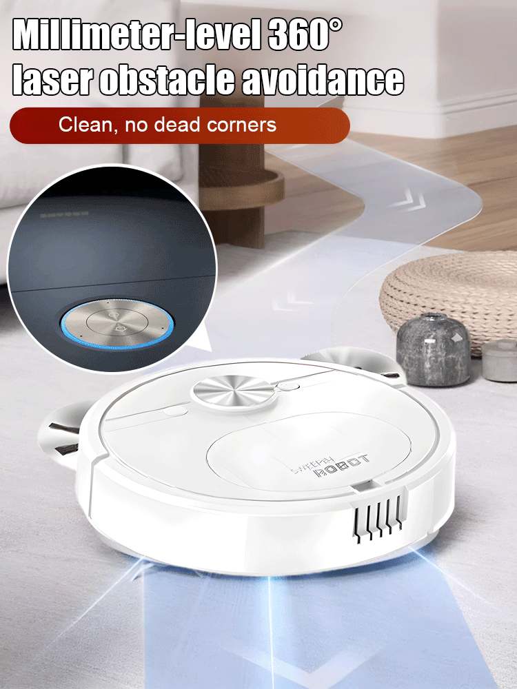 Sweep, vacuum and mop three-in-one, with a sterilization rate of up to 99.9%