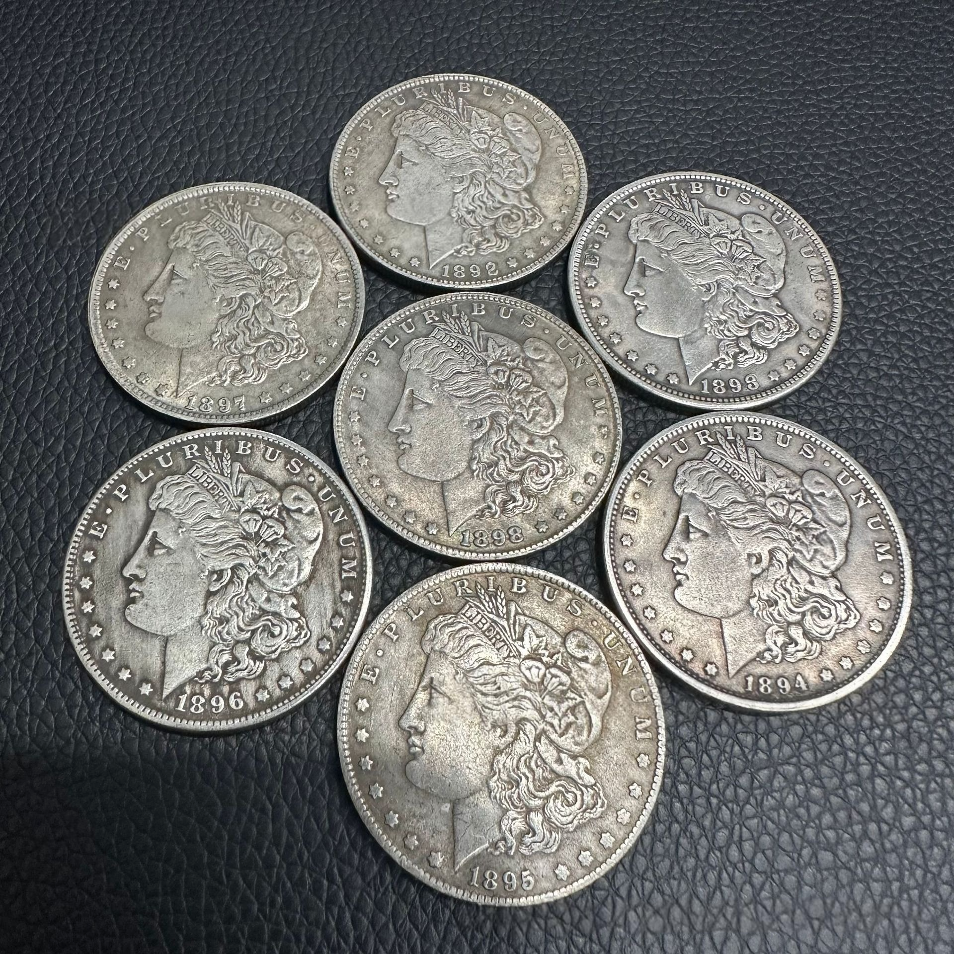 🔥【Complete Set】1878-1921 Morgan Silver Dollar 28PC💰Free Shipping & Quality Assurance