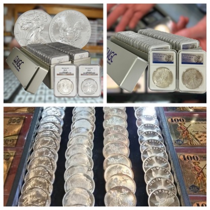 ⏰For a limited time sale🪙1986-2024 American Silver Eagle 39-pc Set NGC MS69