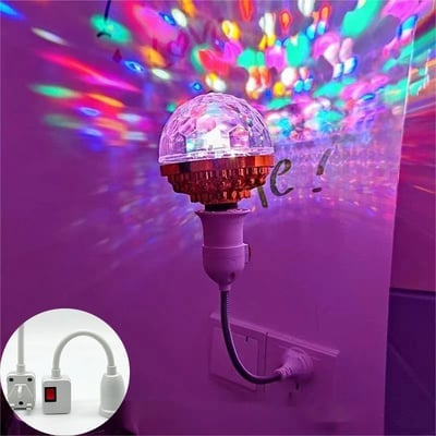 🔥HOT SALE NOW- 49% OFF🔥Colorful Rotating Disco Ball Light⚡ BUY 4 GET EXTRA 20% OFF