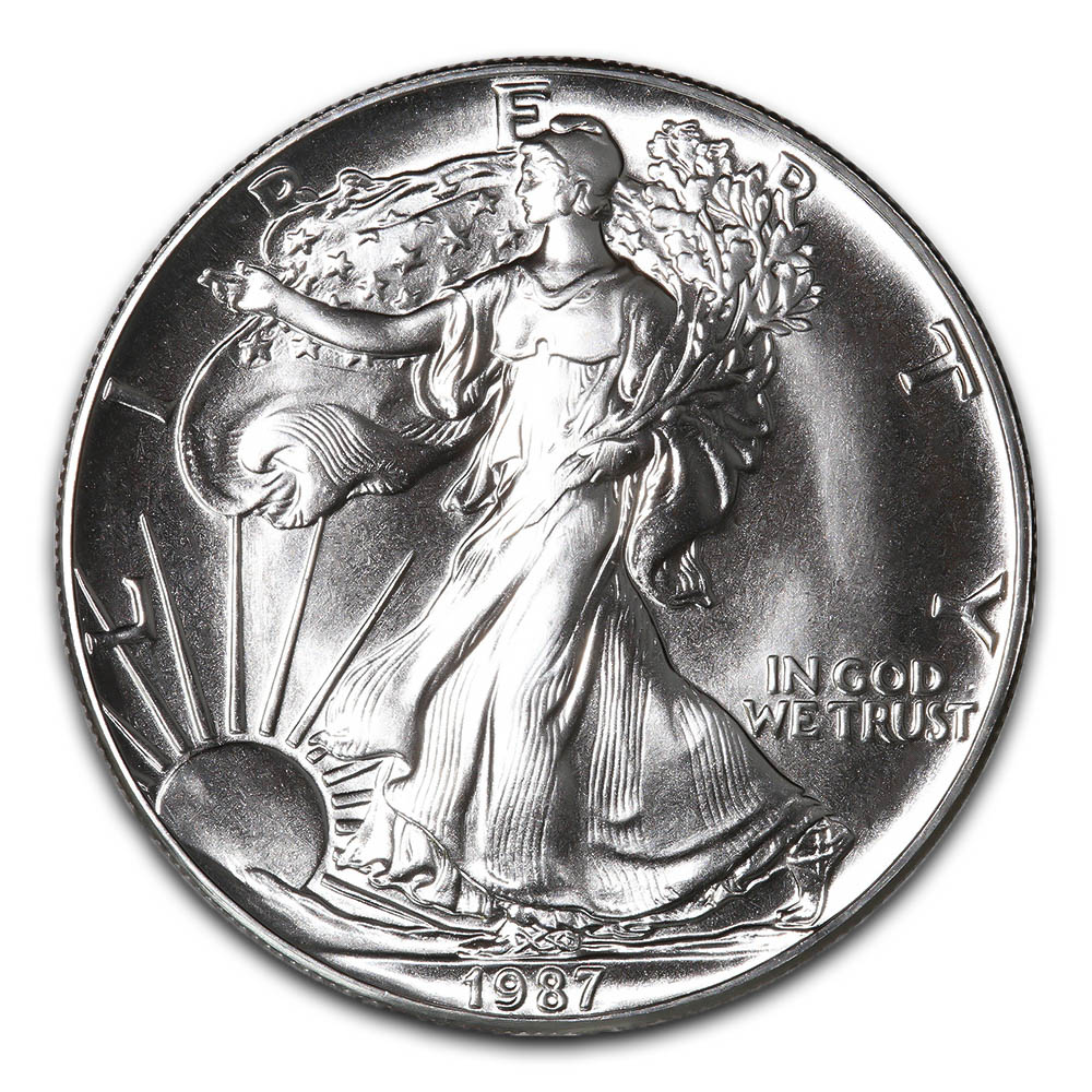 1987 $1 American Silver Eagle
