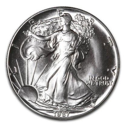 1987 $1 American Silver Eagle