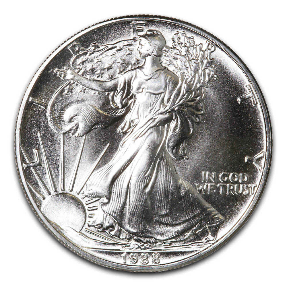 1988 $1 American Silver Eagle