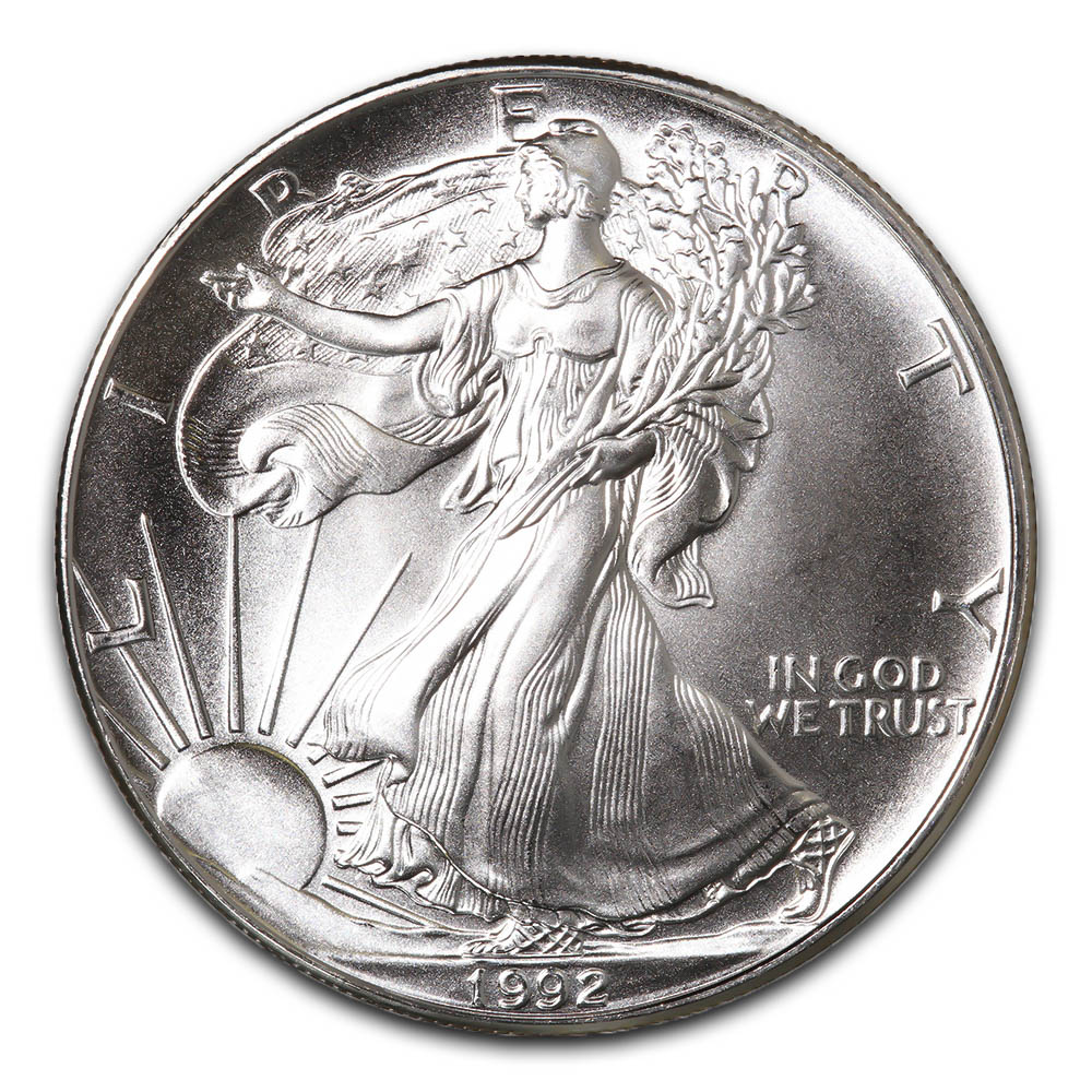 1992 $1 American Silver Eagle