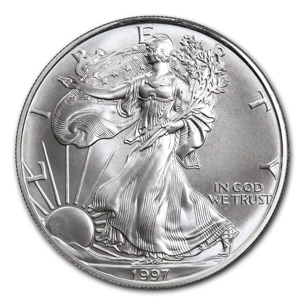 1997 $1 American Silver Eagle