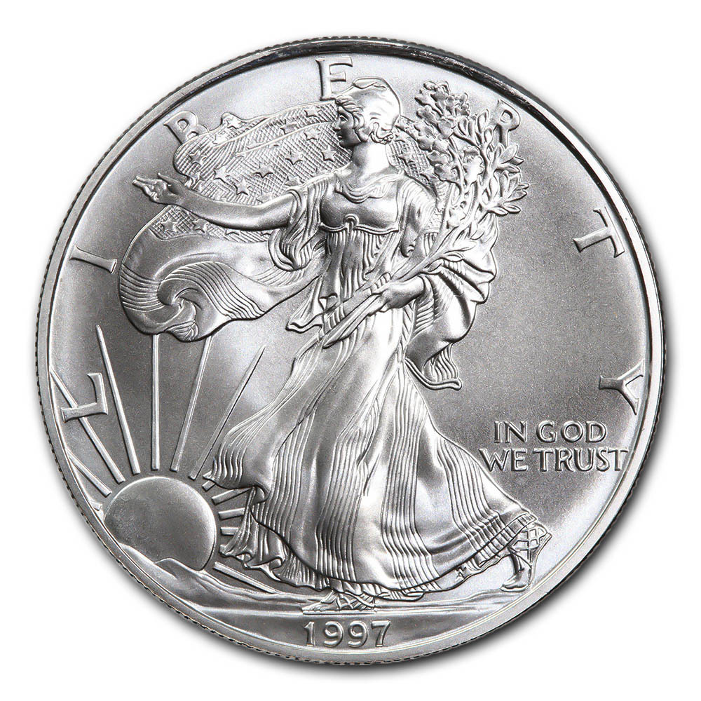 1997 $1 American Silver Eagle