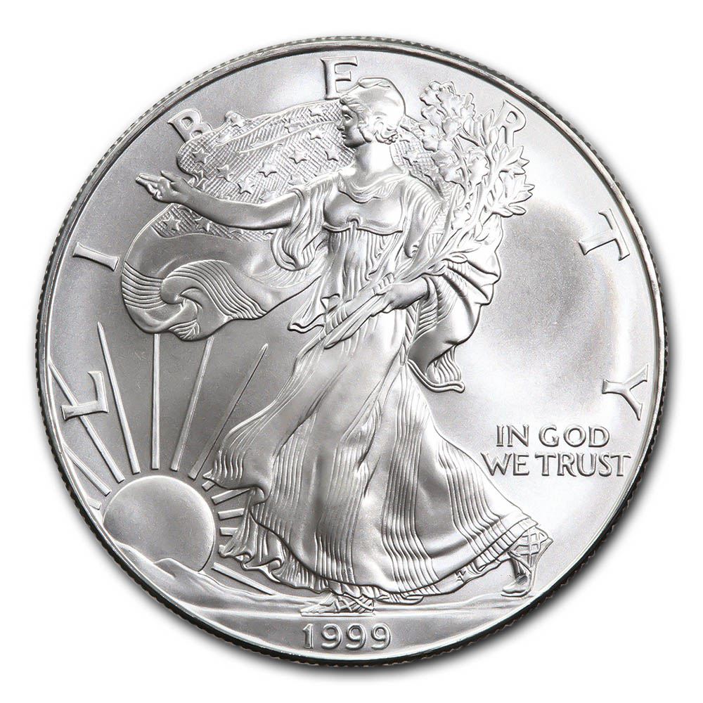 1999 $1 American Silver Eagle