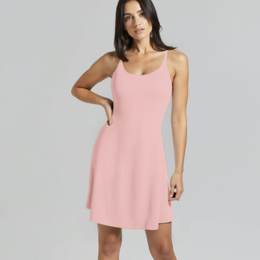 The Ultimate Tummy Control Backless Active Dress -Made for Movement & Easy Bathroom Breaks