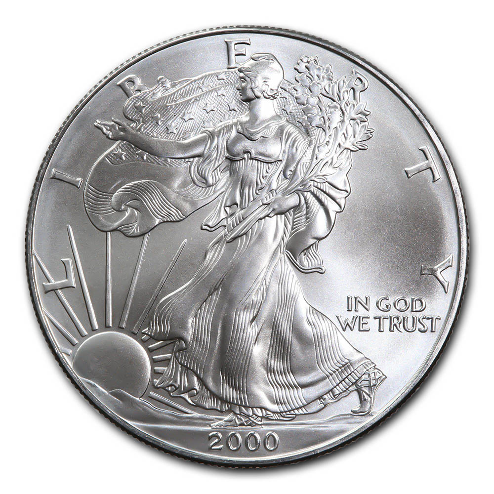 2000 $1 American Silver Eagle