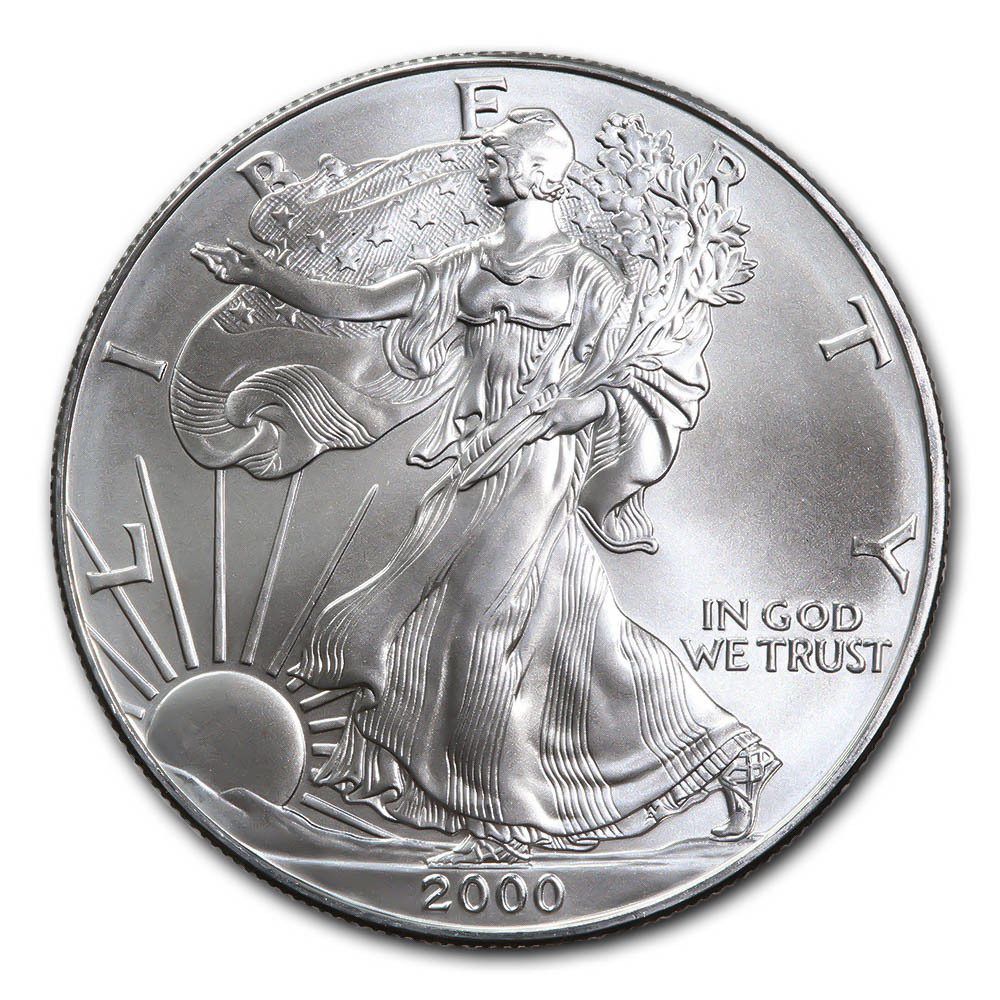 2000 $1 American Silver Eagle