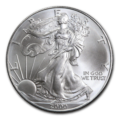 2000 $1 American Silver Eagle