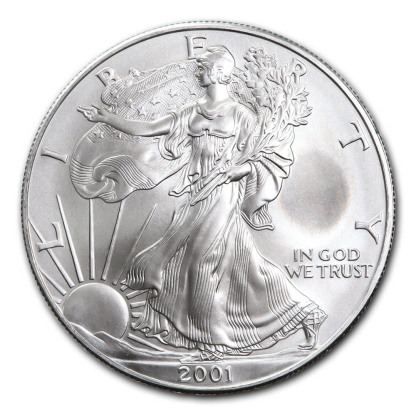 2001 $1 American Silver Eagle