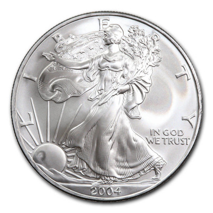 2004 $1 American Silver Eagle