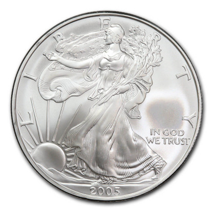 2005 $1 American Silver Eagle