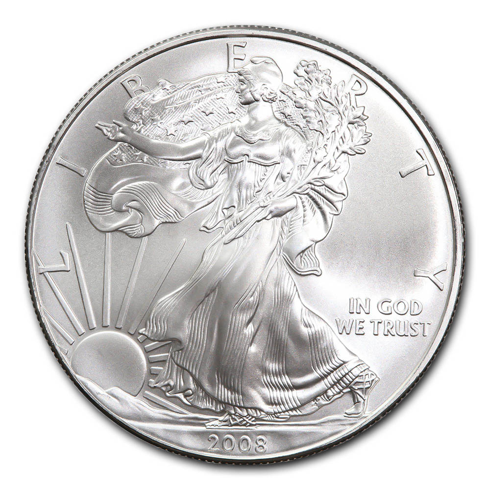 2008 $1 American Silver Eagle