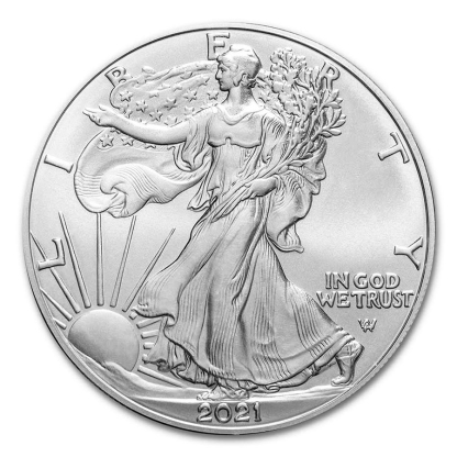 2021 $1 American Silver Eagle Type 2