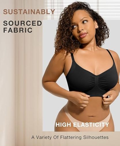 🔥Last Day 70% OFF💖Women's Wireless Sculpt Bra Comfort Bralettes No Underwire Unlined Cami Bra