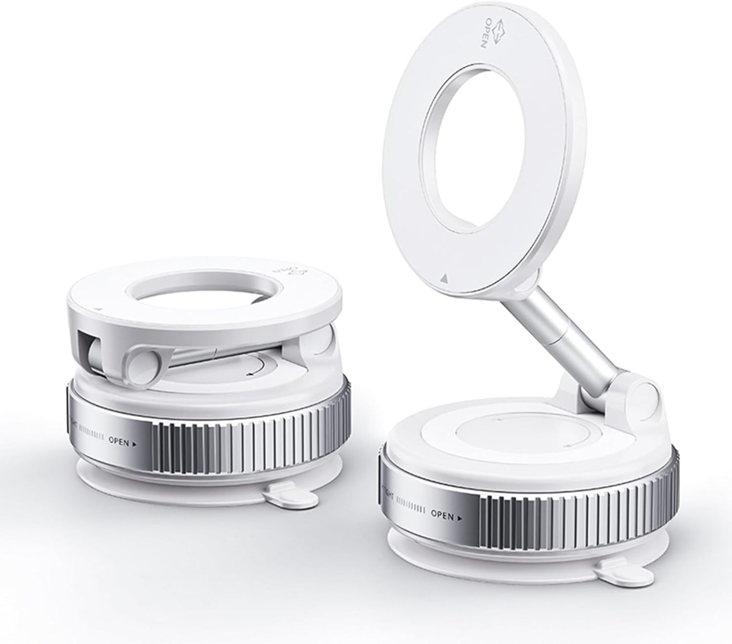 2025 Newest 360�� Adjustable Vacuum Magnetic Suction Cup Phone Holder Mount